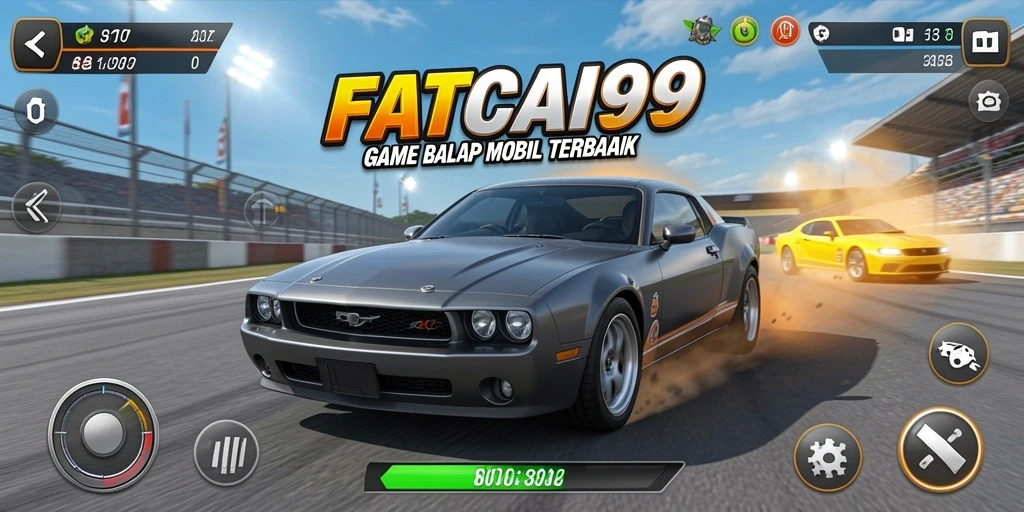 Gameplay seru FATCAI99 dengan balapan yang menegangkan.