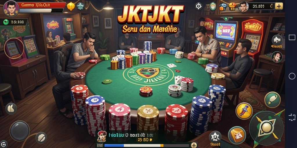 Tampilan gameplay QiuQiu yang seru dan interaktif.