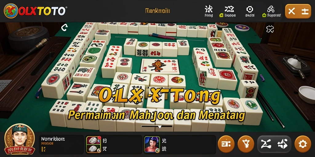 Menampilkan gameplay menakjubkan dari OLXTOTO yang penuh tantangan Mahjong.