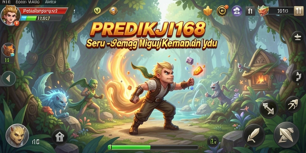 Tampilan gameplay PREDIKSI168 yang menampilkan petualangan seru.