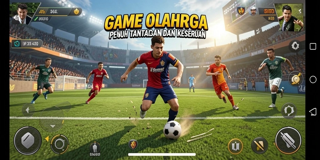 Pengalaman menegangkan bermain SINTE4D dengan aksi olahraga yang dinamis.